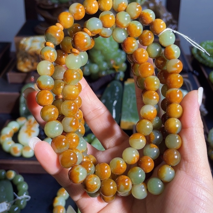 和田玉颈饰未镶嵌小*