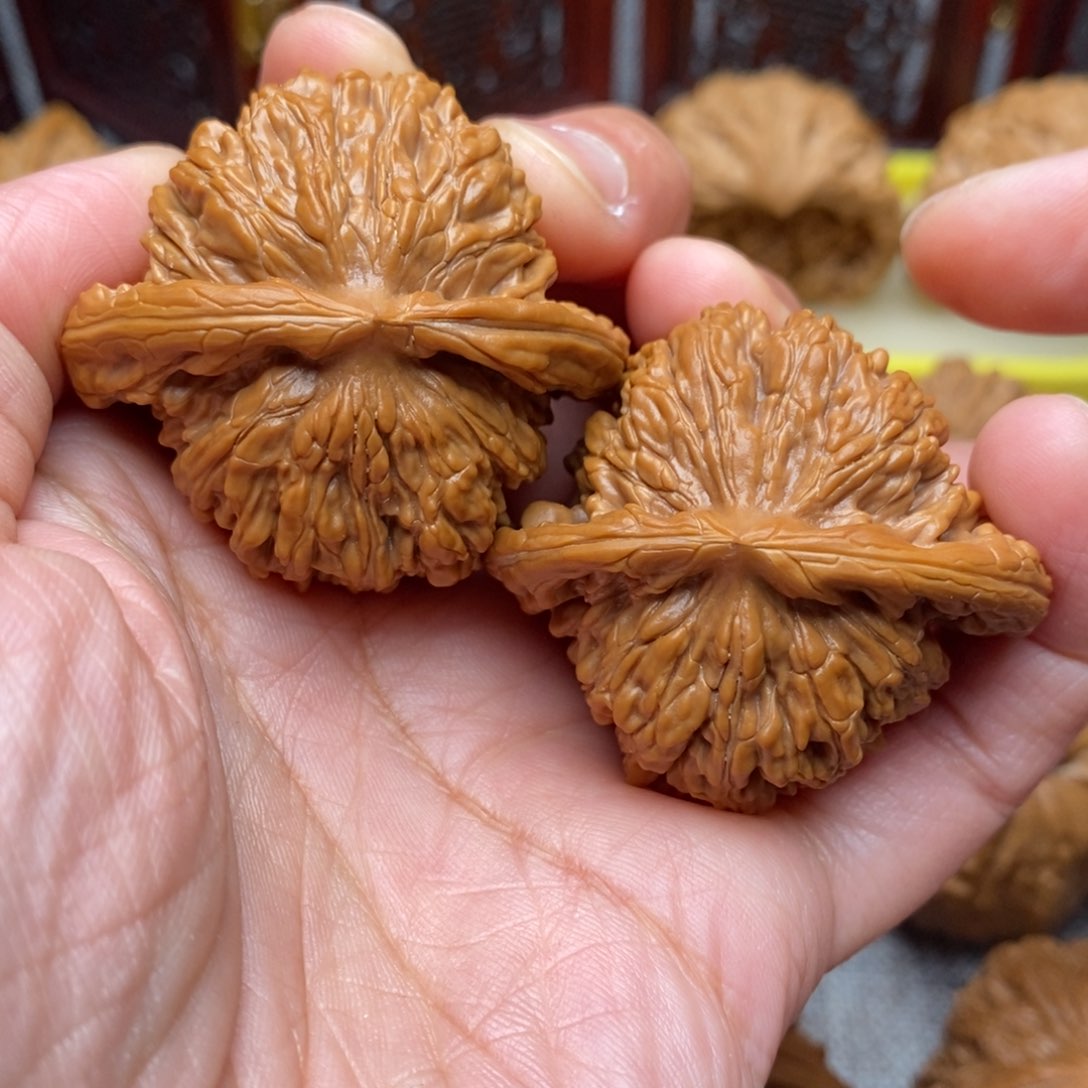 文玩核桃把件四座楼43