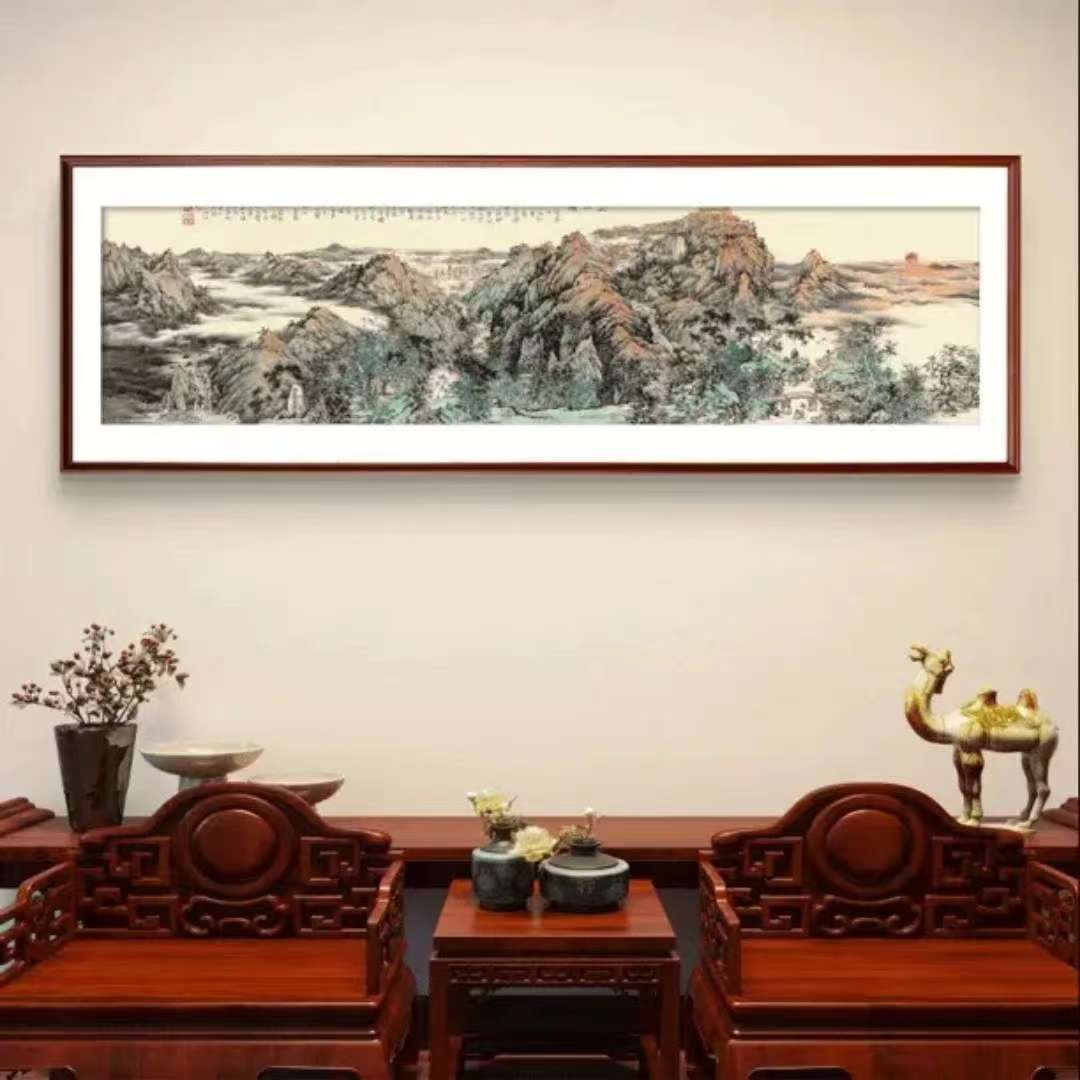 【泰山颂】客厅茶室书房卧室装饰画