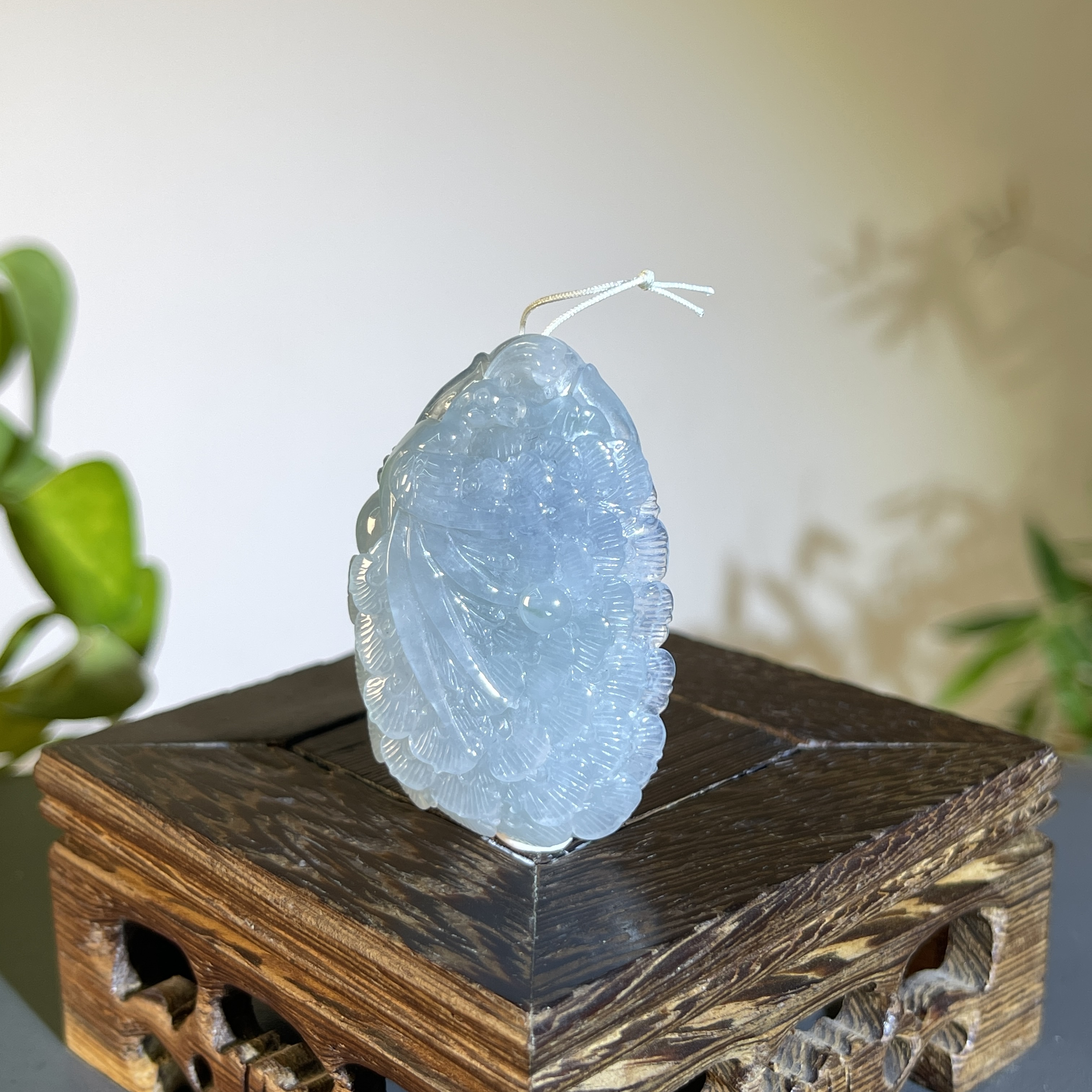 JTA24-109 天然缅甸A货翡翠  凤牌