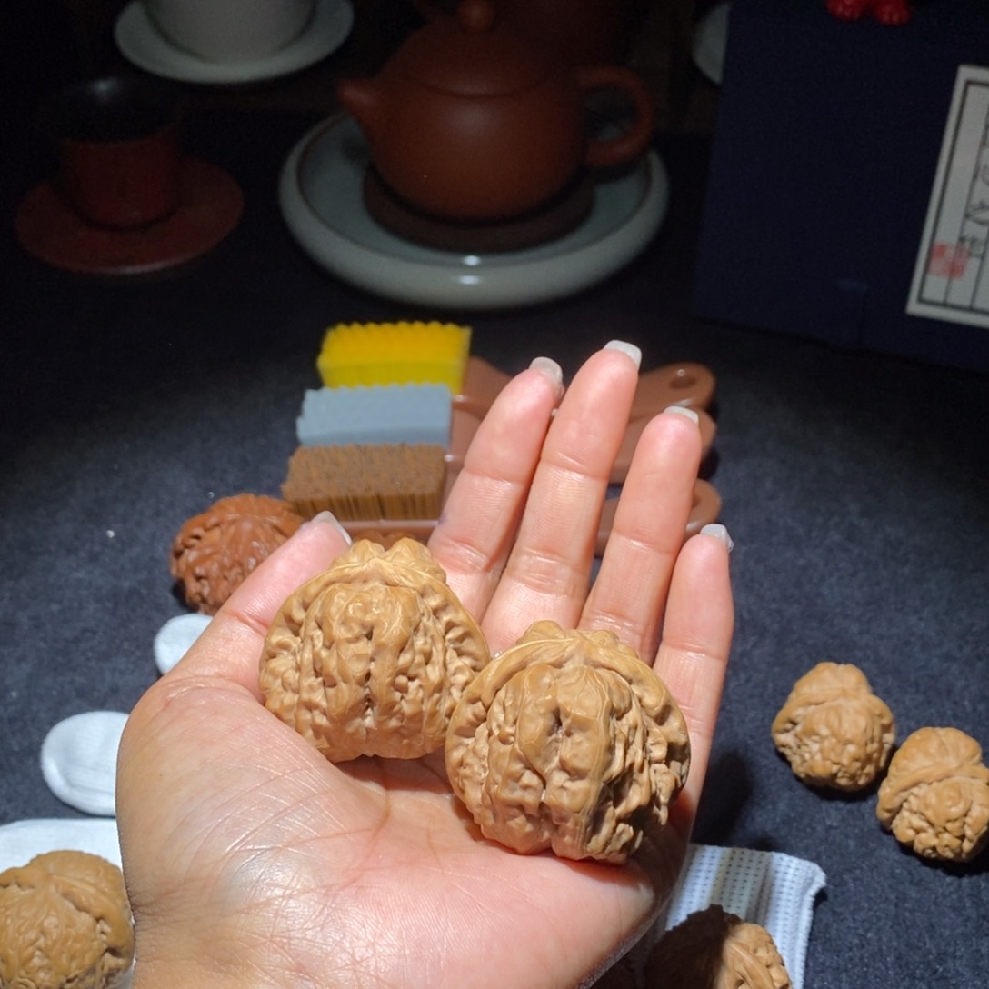 文玩核桃吊坠南***意蛙蛙