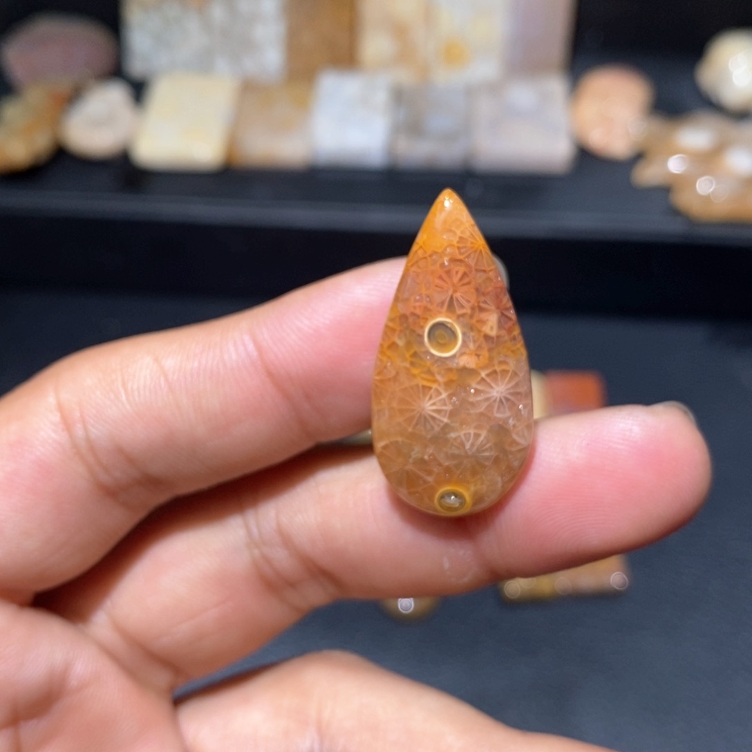 【闪购商品】硅化玉颈饰未镶嵌