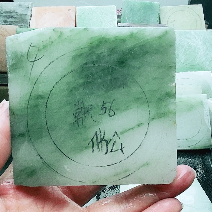 A***妹定制石英质玉（天山翠）