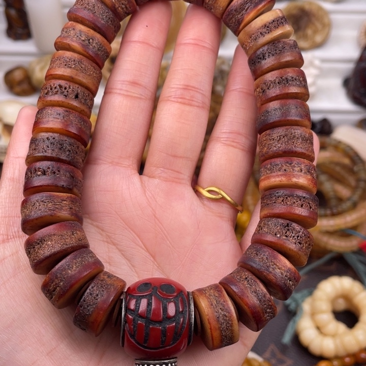 驼骨手串/手链牛嘎手持18