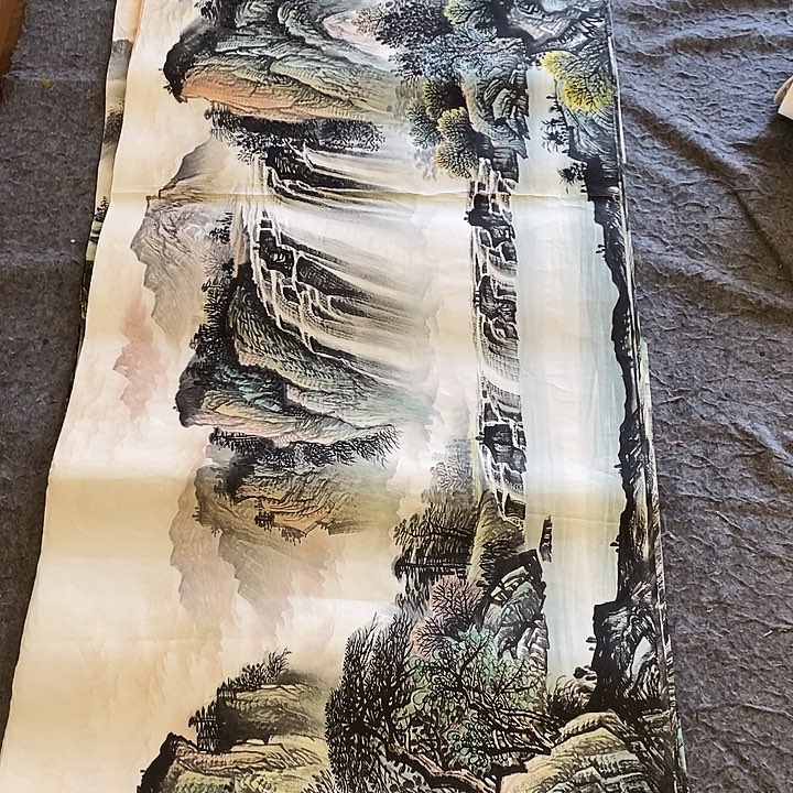 籽***言国画国画国画小六尺的