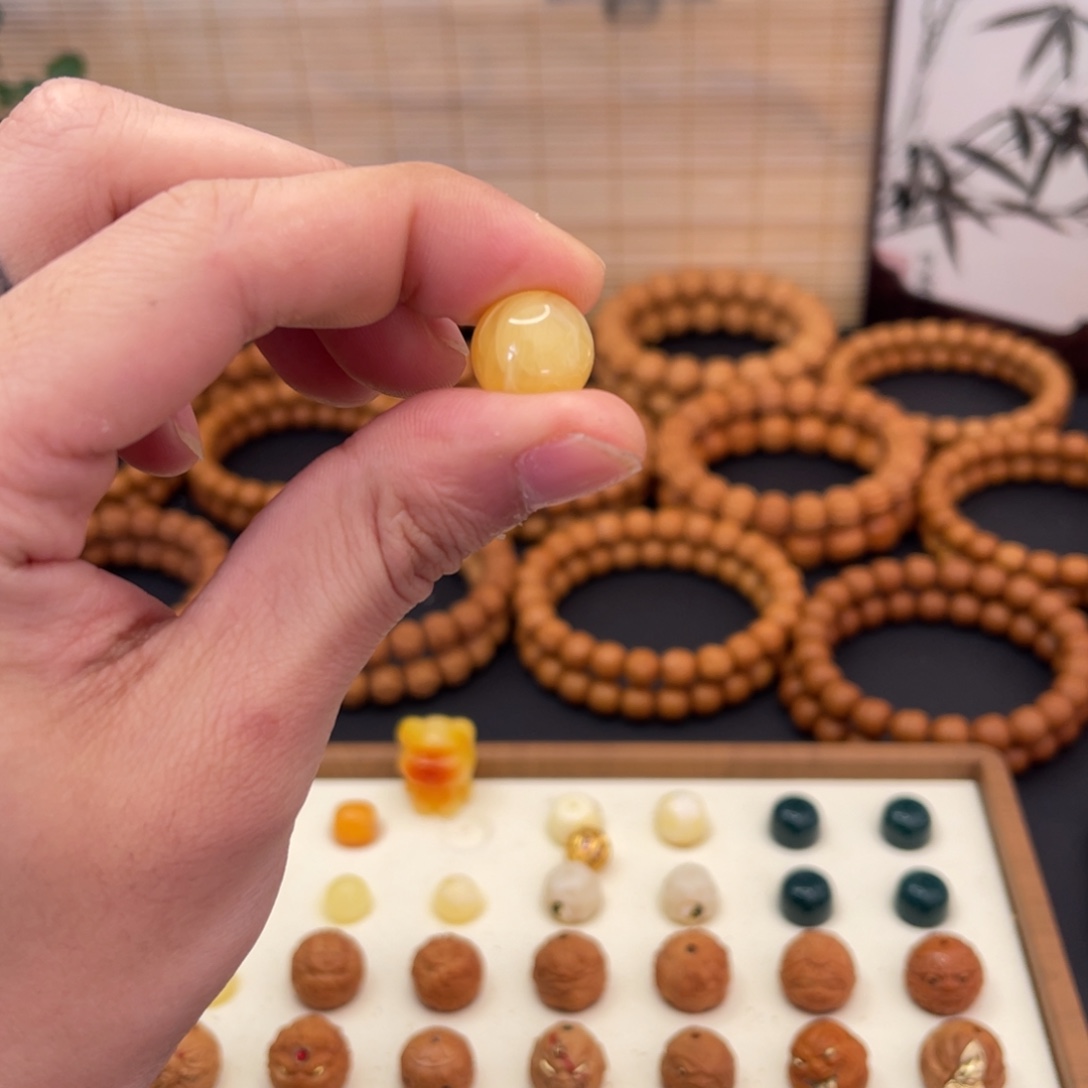 悲***.吊坠猴头核桃小配饰