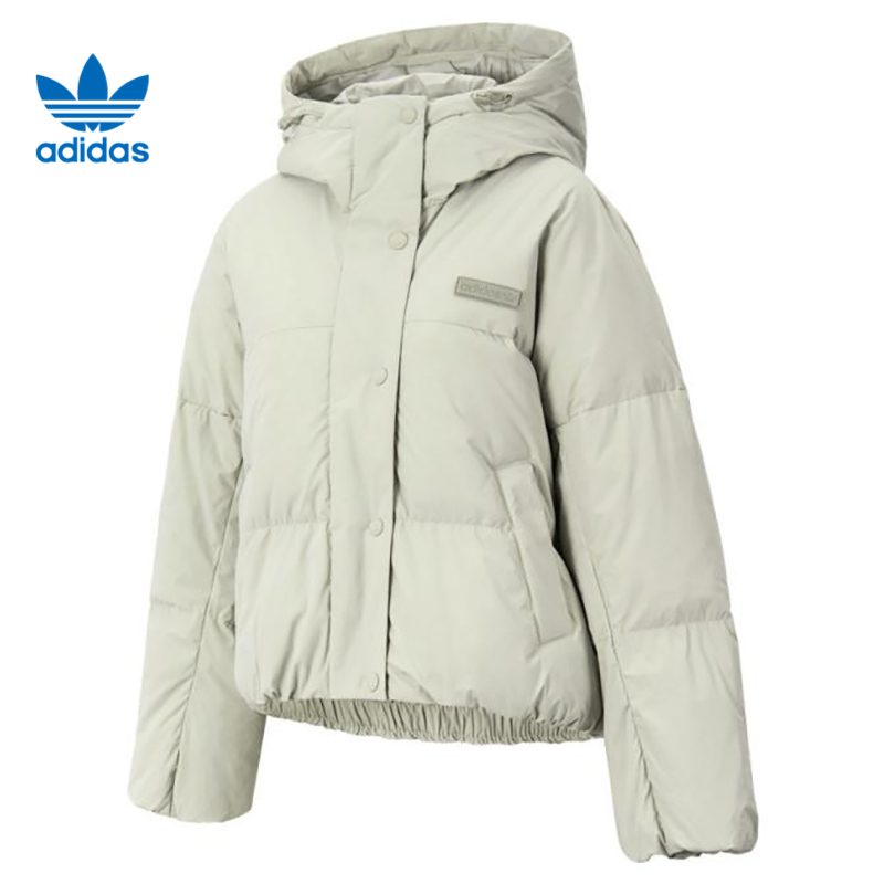 adidas阿迪达斯【环*】三叶草女子运动休闲好羽绒服外套JD3786
