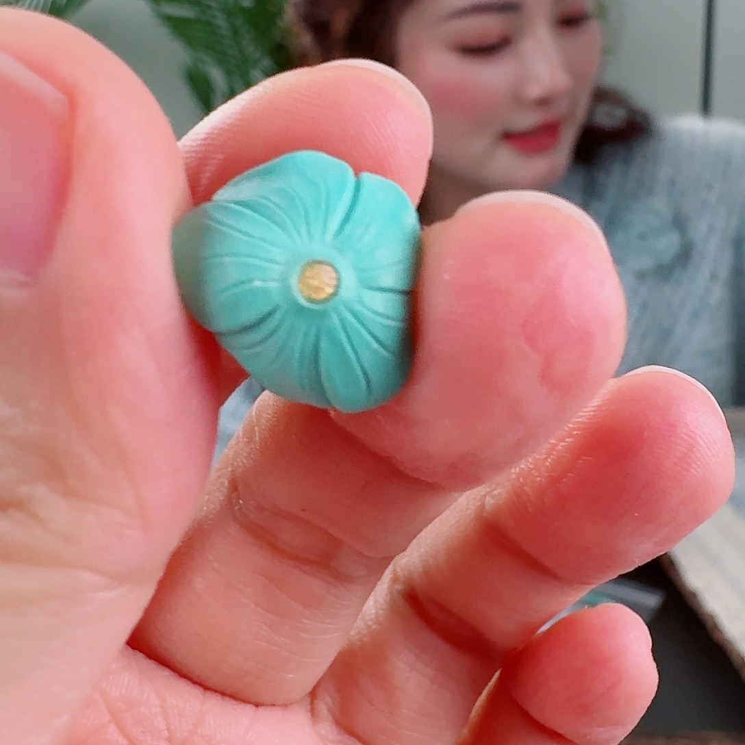 绿松石珠宝奇石未镶嵌