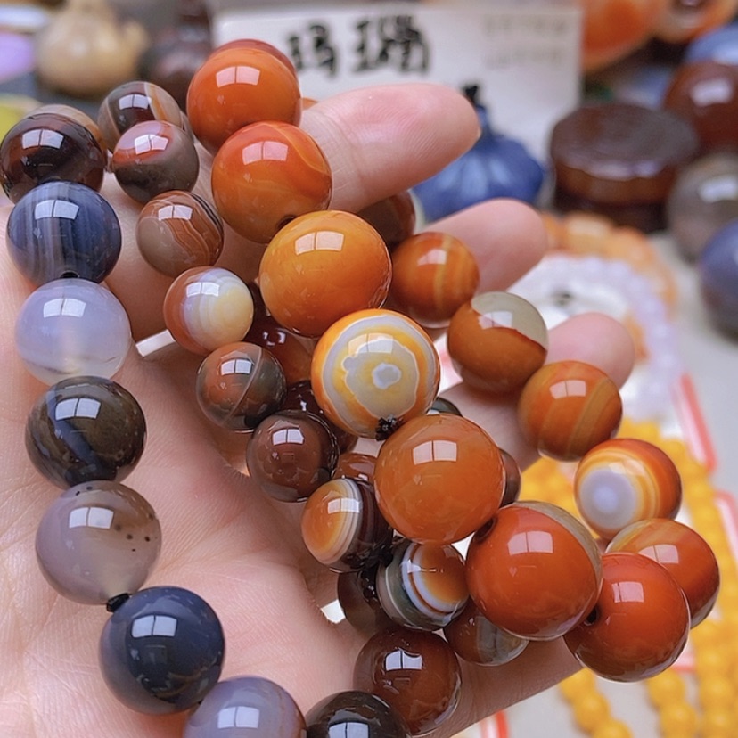 【闪购商品】未镶嵌玛瑙/玉髓珠宝半成品我**界