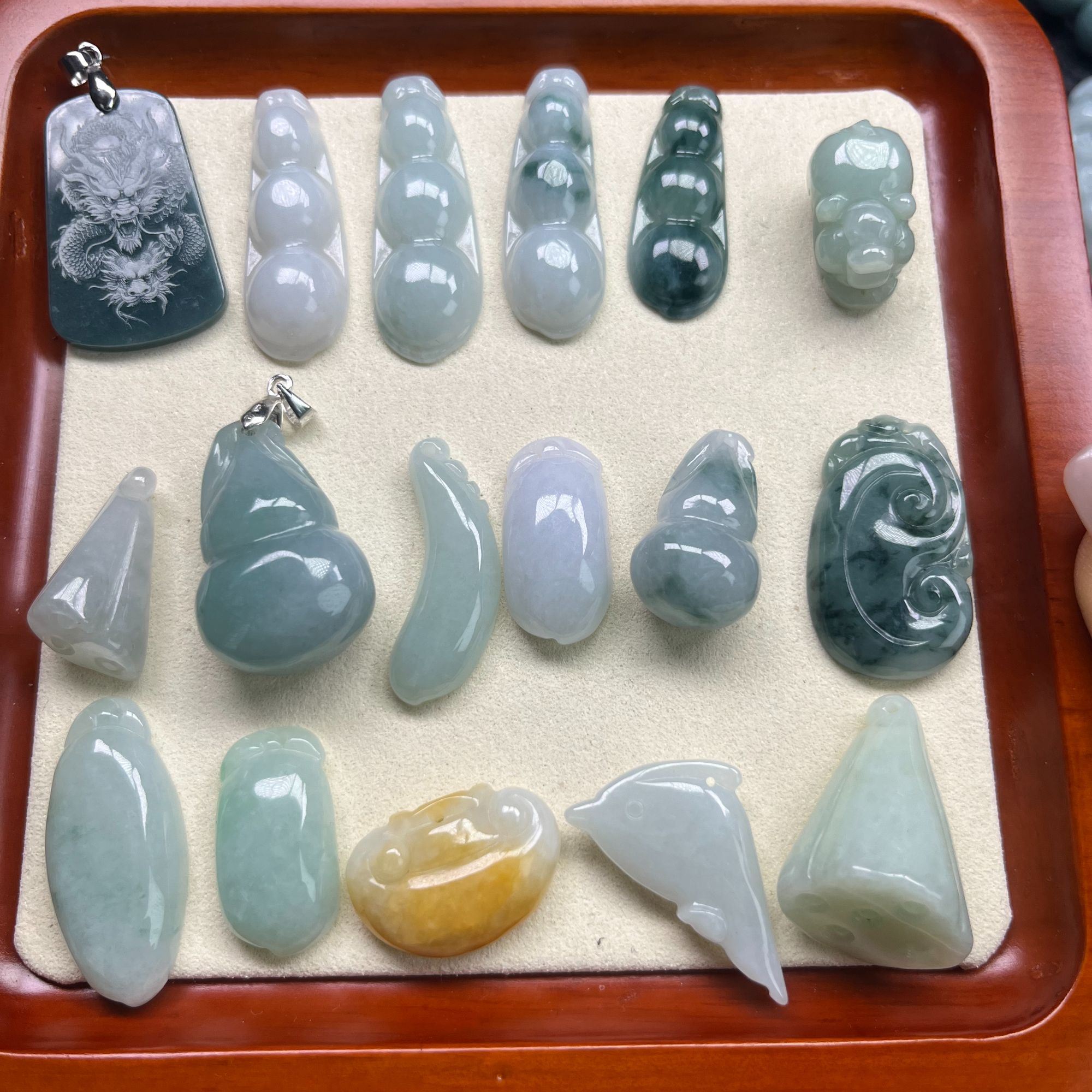 天然翡翠A货多样性发货喜欢那个备注那个拍一发一