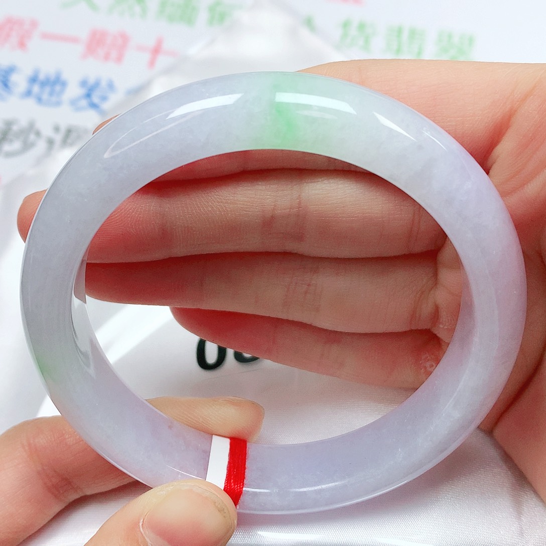 翡翠未镶嵌手镯翡翠手镯58