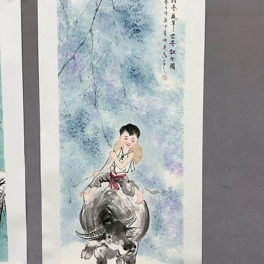 国画国画纯手绘作品请放心去藏