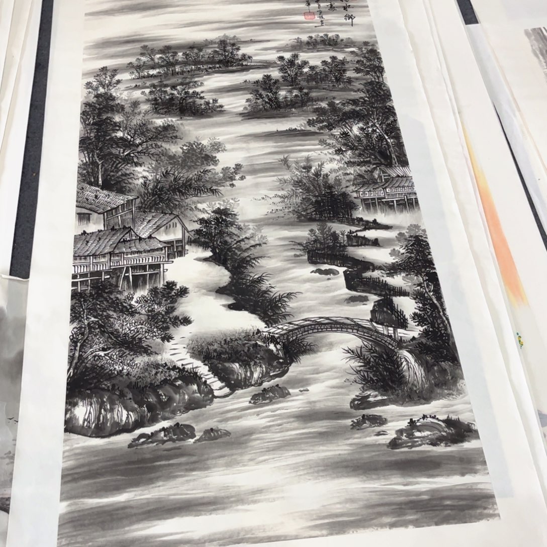 ғ***ɢ国画ZH精品国画单幅任发