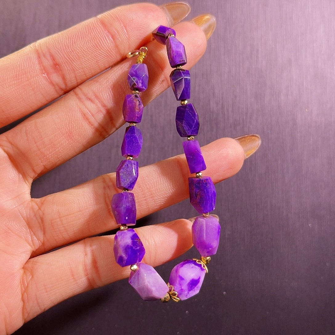 苏纪石（舒俱来）手链k金未镶嵌