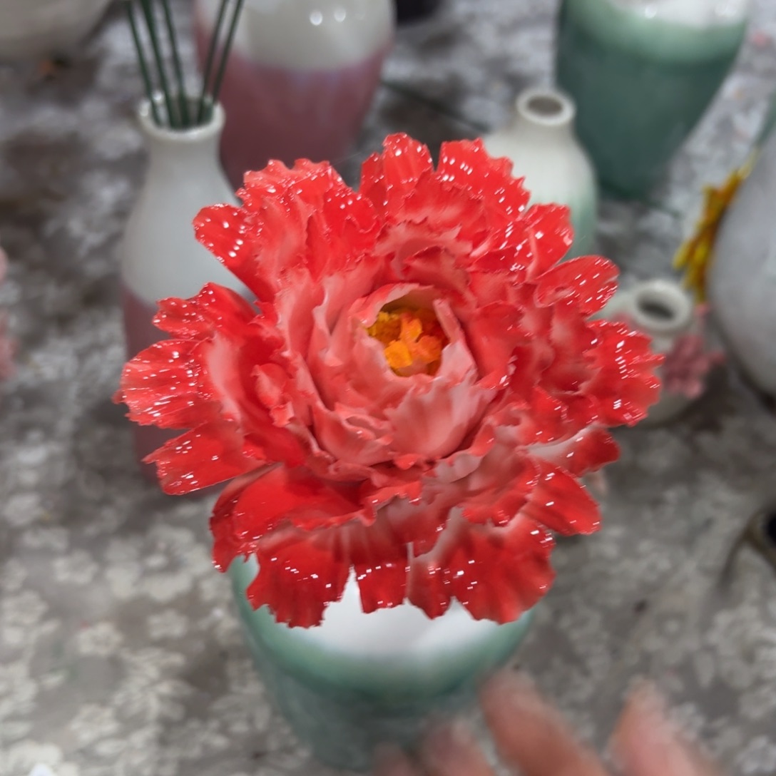 陶瓷花，拍满20发货，退款拉黑