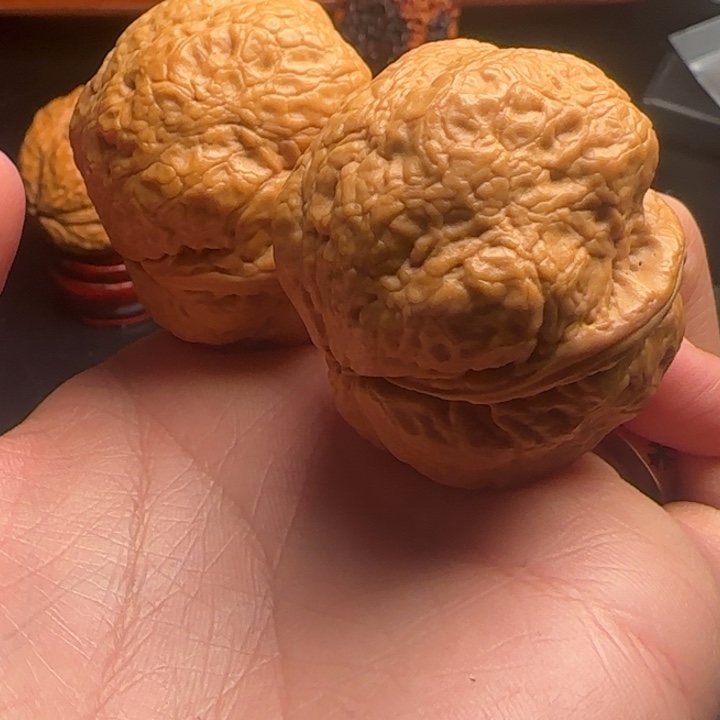 文玩核桃把件潇**雨方尊44