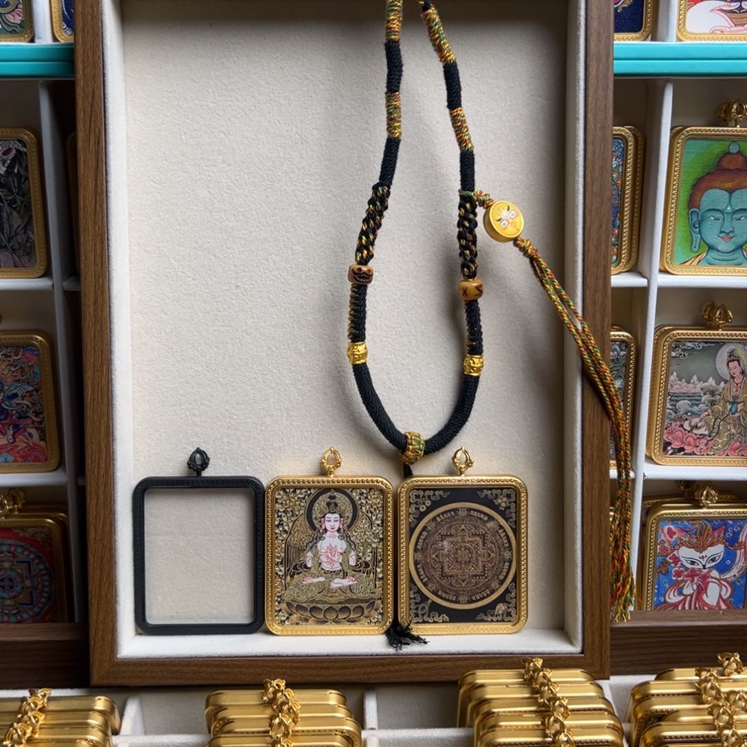 茂***茂吊坠双面大势至 坦城