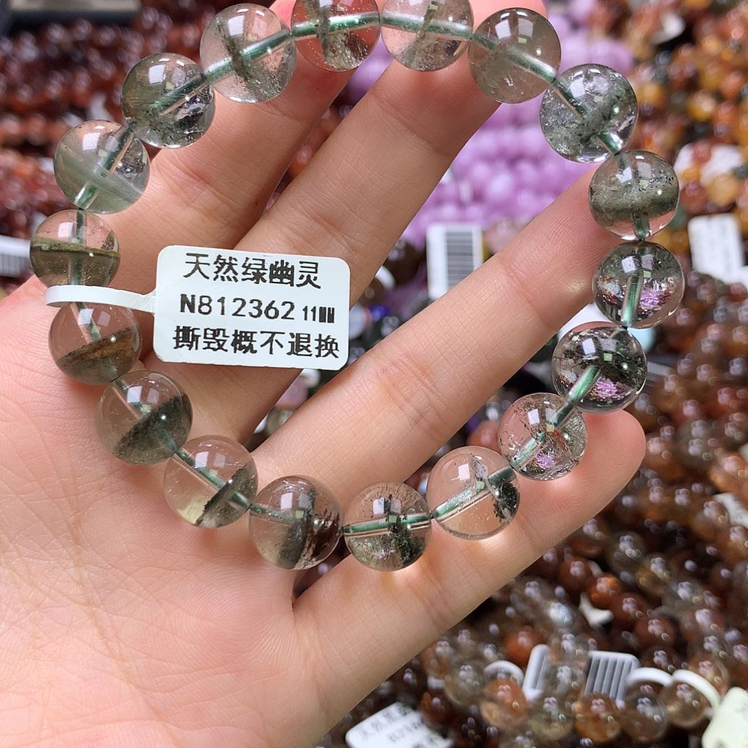 水晶手链未镶嵌，