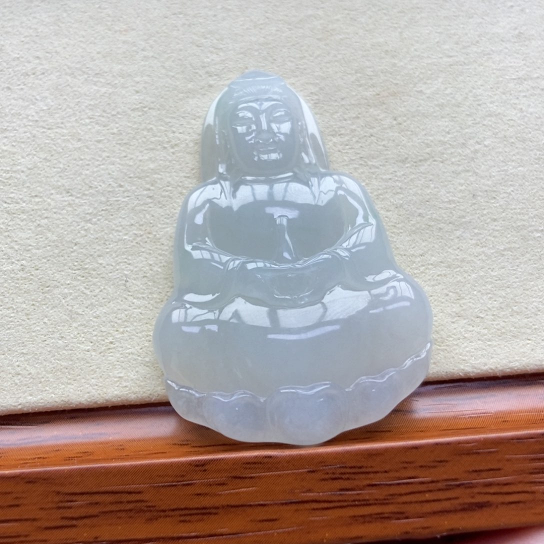 翡翠颈饰未镶嵌吊坠20