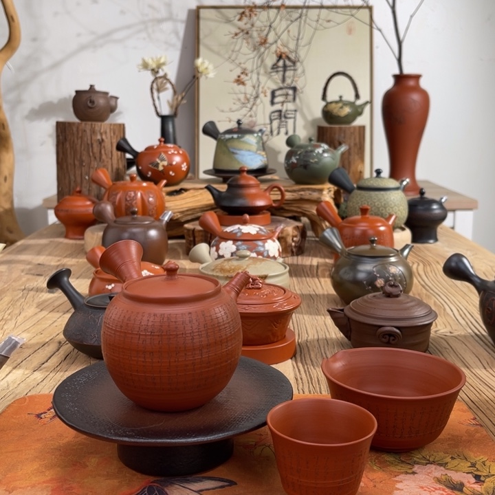 云****！常滑风月手作茶壶