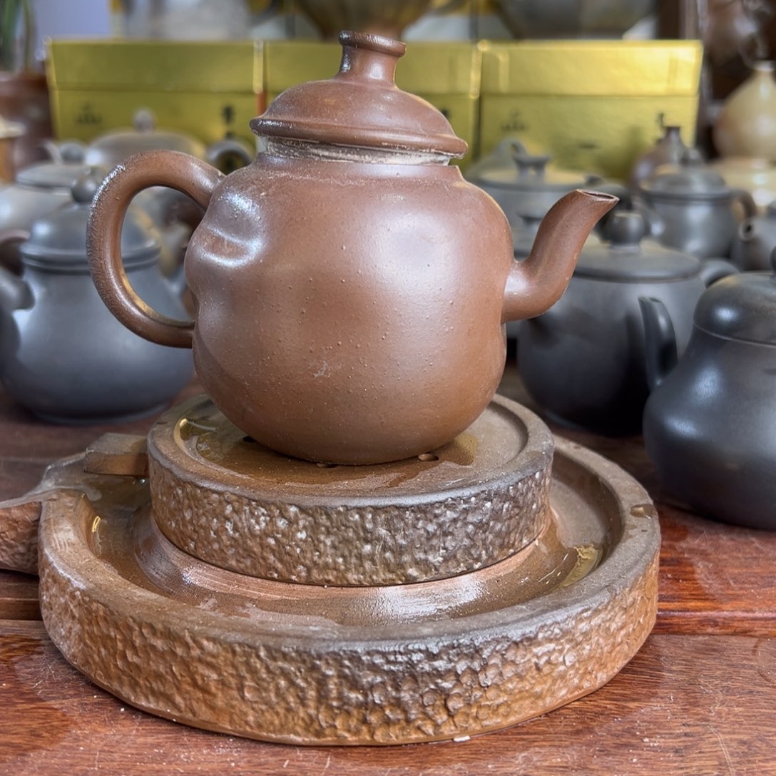 贵台龙窑柴烧茶壶A34