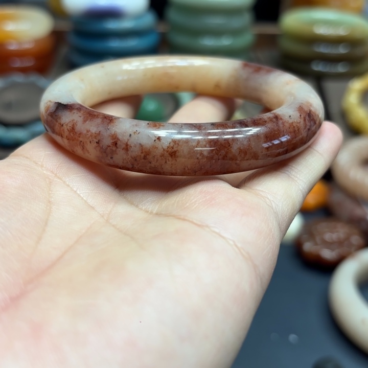 ****K石英岩玉合金颈饰