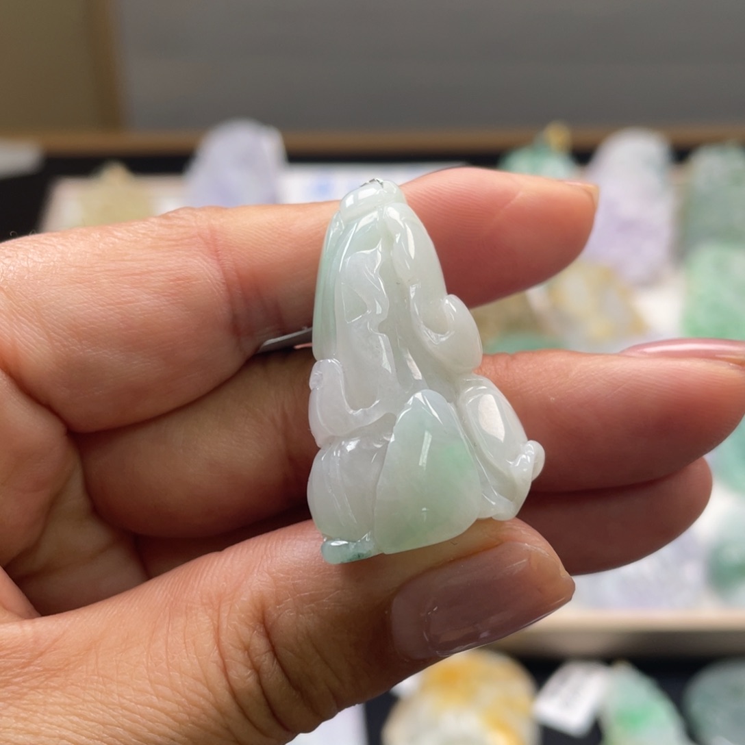 翡翠吊坠(不含链)未镶嵌