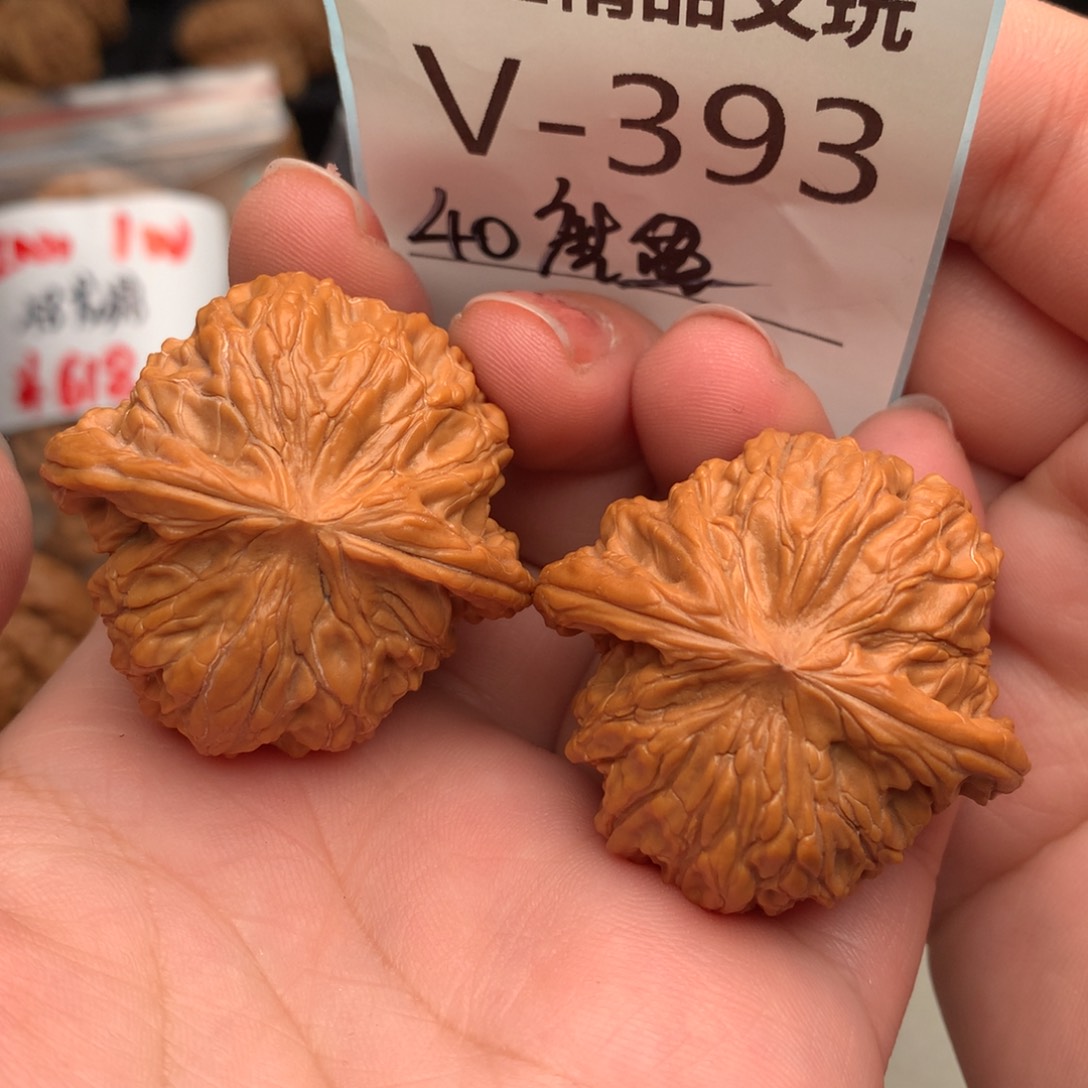 文玩核桃把件40磨盘…..