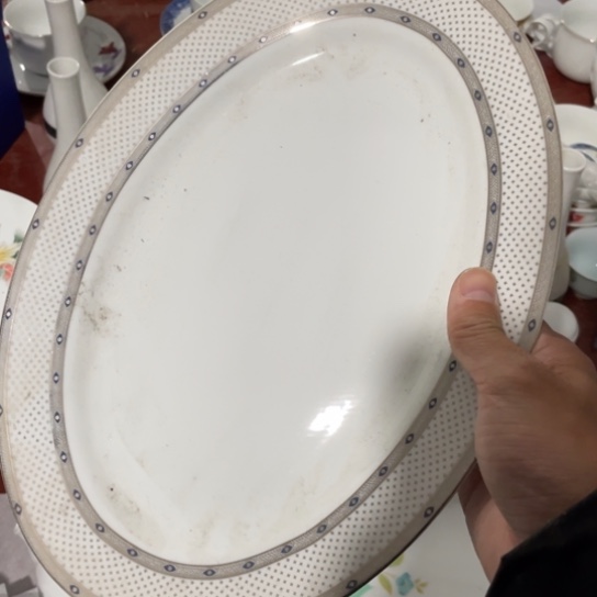 瓷片陶瓷12英寸红叶