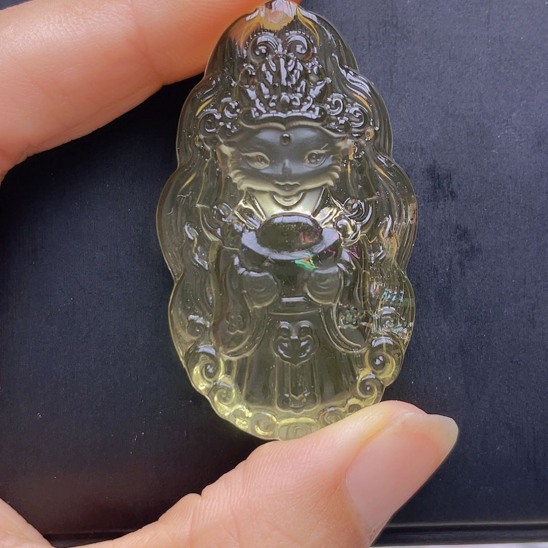 未镶嵌吊坠(不含链)紫晶墨***墨