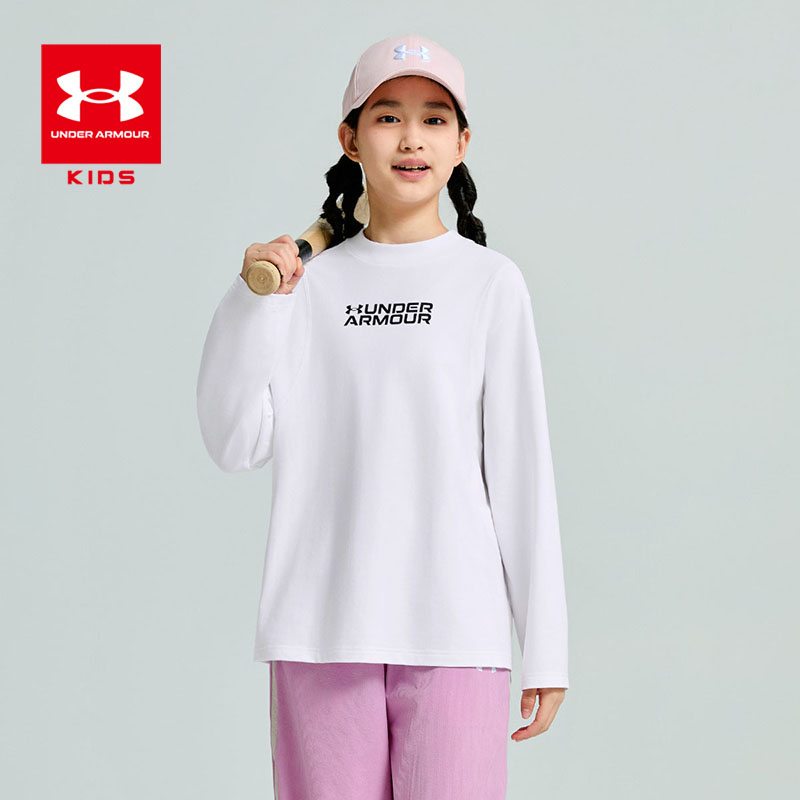 Under Armour/安德玛儿童运动时尚户外休闲logo印花长袖261321516