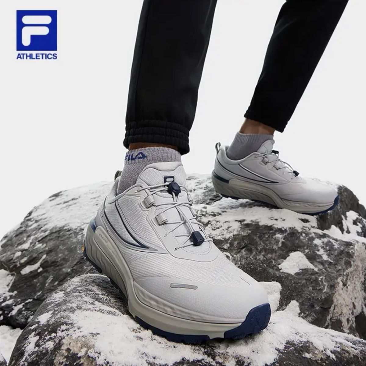 斐乐男鞋HORIZON 1+户外鞋冬季新款眼界1+鞋徒步鞋A12M441203F