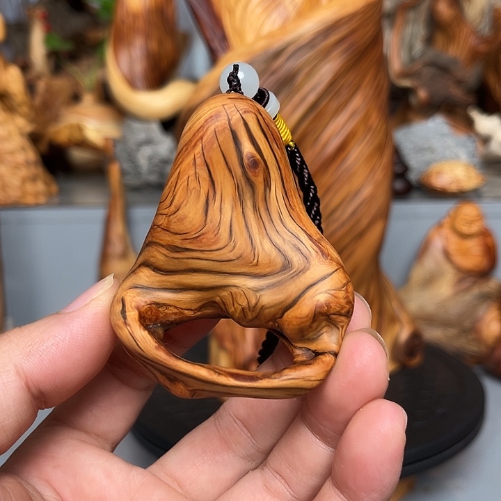 枫***枫柏木（崖柏）崖柏手把件sbj