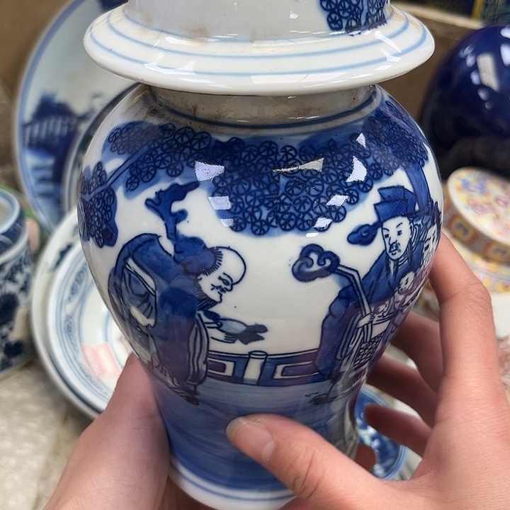 瓷片瓷器摆件 瓷器摆件