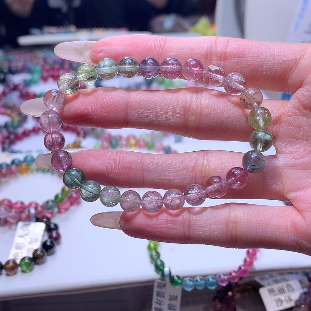 【闪购商品】碧玺手链未镶嵌碧玺