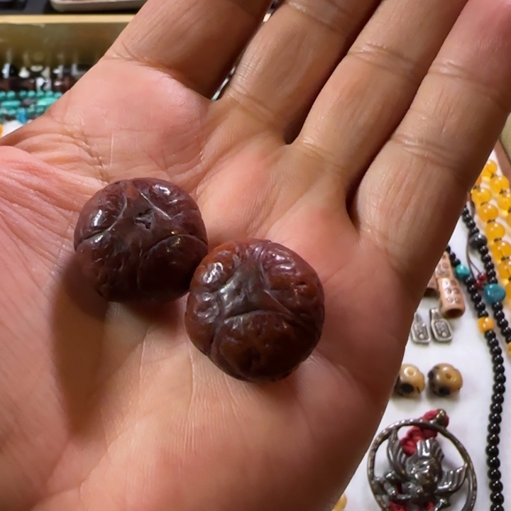 吊坠麒麟眼菩提大尺寸