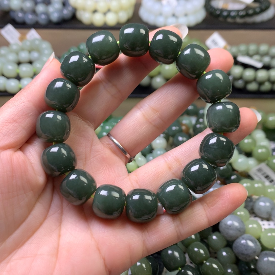 和田玉手链未镶嵌