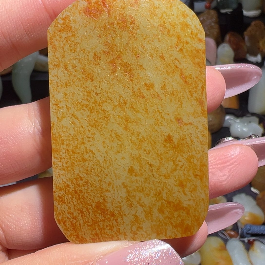 和田玉吊坠(不含链)未镶嵌德*行