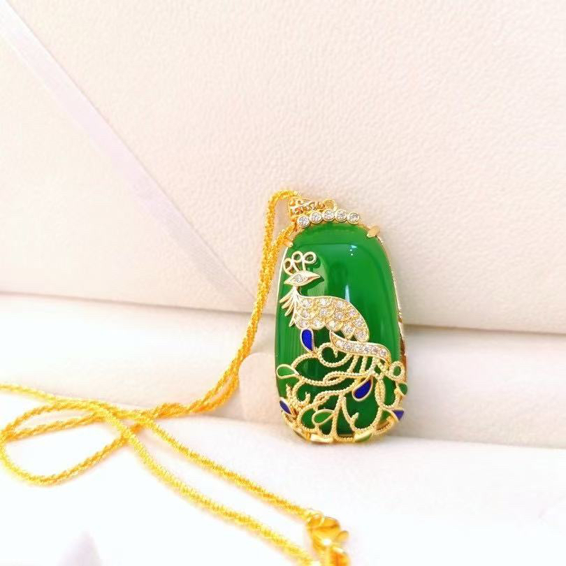 【限量补贴】天然正冰凤凰珠宝玉石吊坠