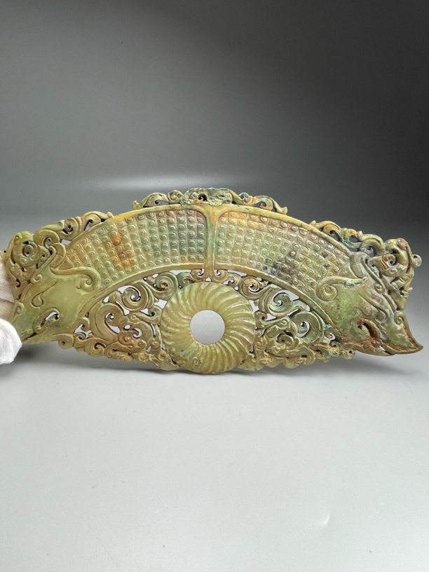 和田玉玉璜高古玉