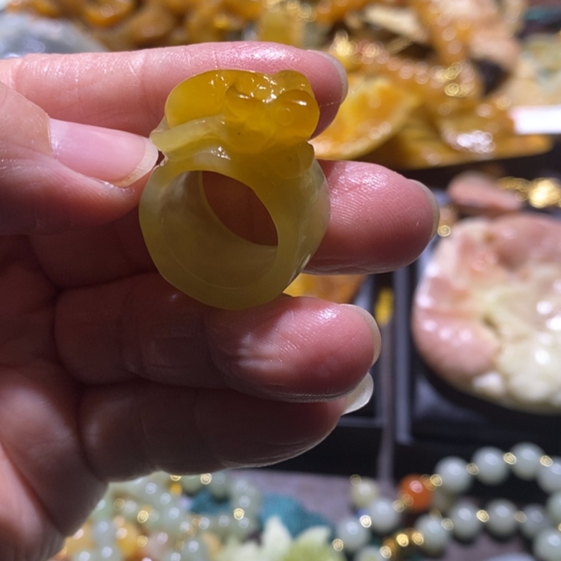 【闪购商品】岫玉毛衣链未镶嵌