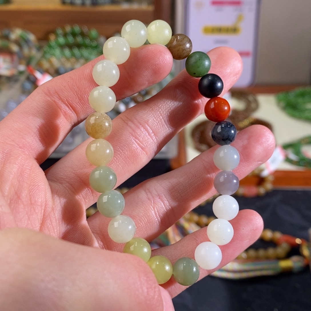 和田玉手链未镶嵌