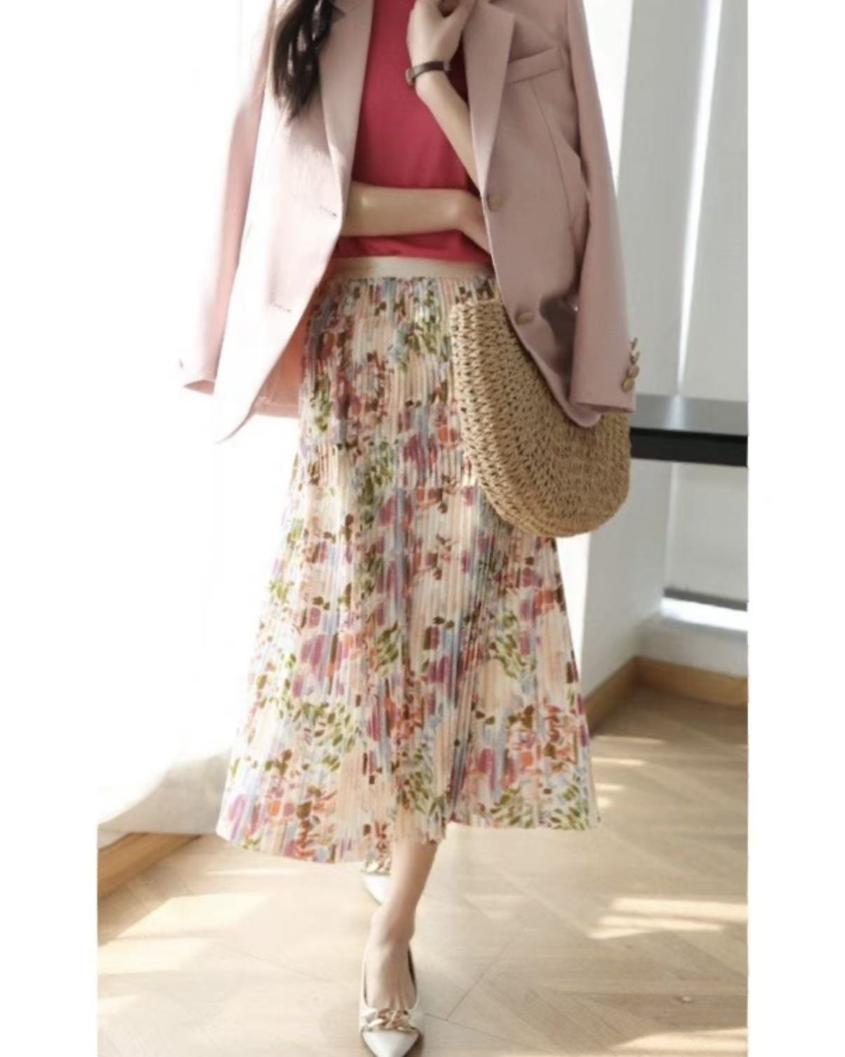 NN3220-时尚女装设计感半身裙显瘦洋气百搭