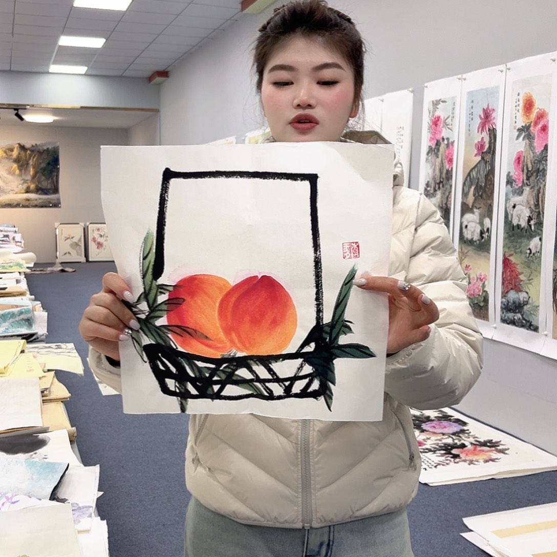 国画纯手绘字画作品