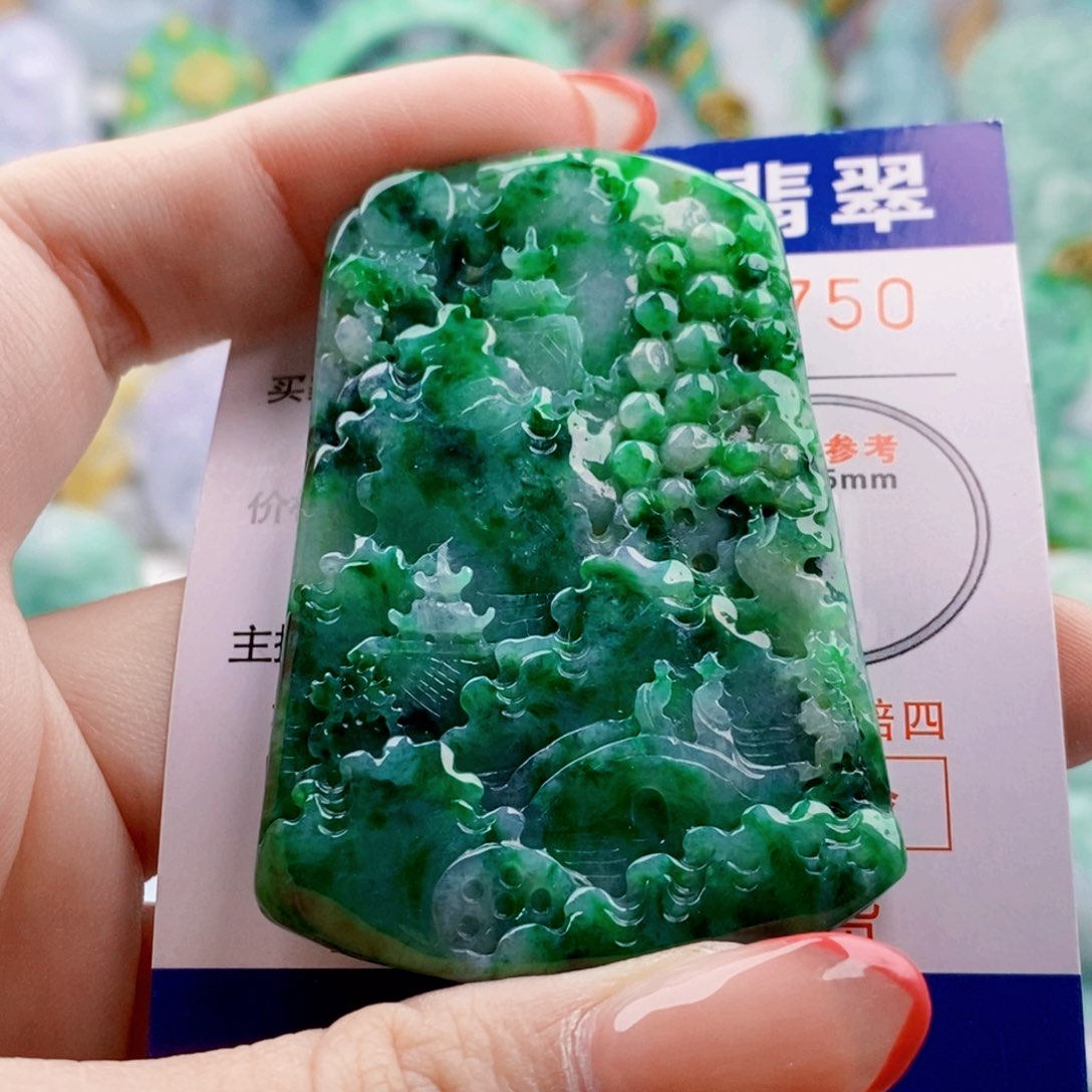 吊坠(不含链)未镶嵌翡翠旧****