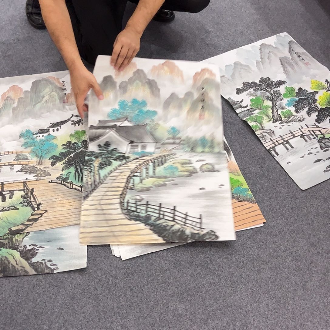 国画TH国画单幅任发