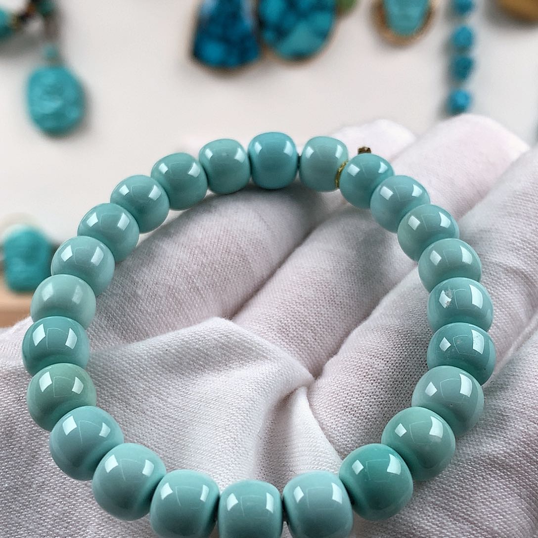 绿松石珠宝奇石未镶嵌