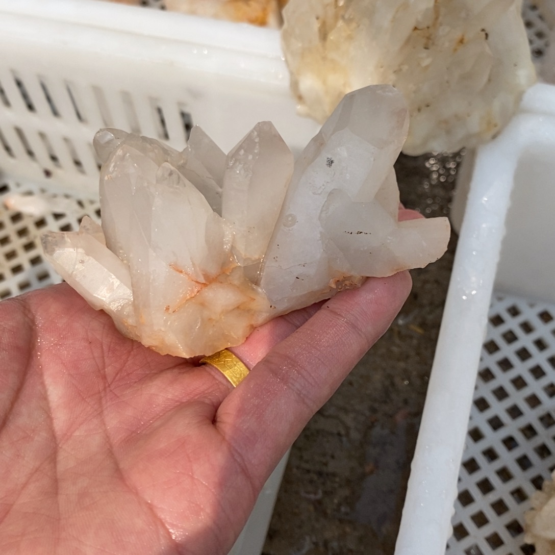水晶水晶原石摆件未镶嵌