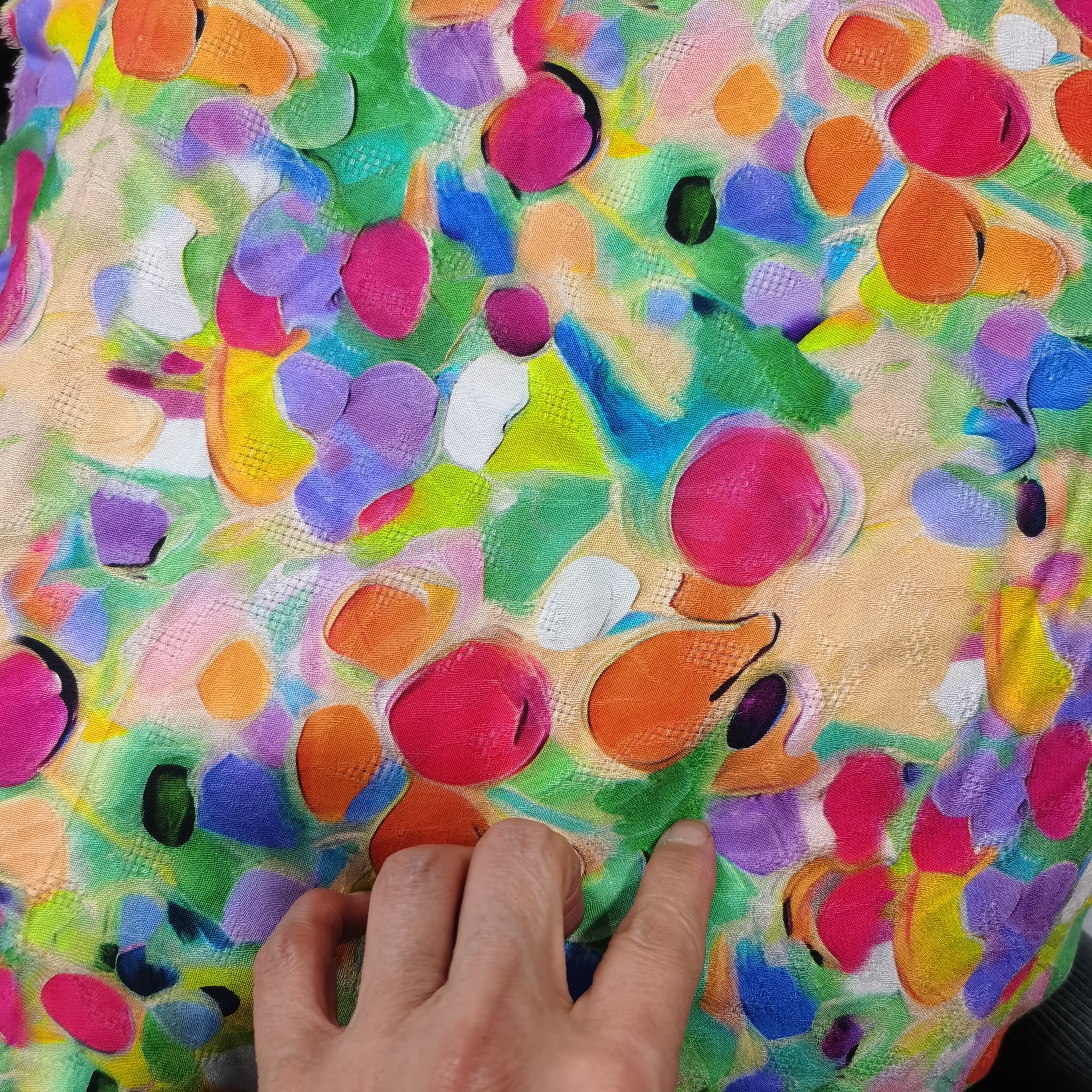 花螺布料气球花.2米布头