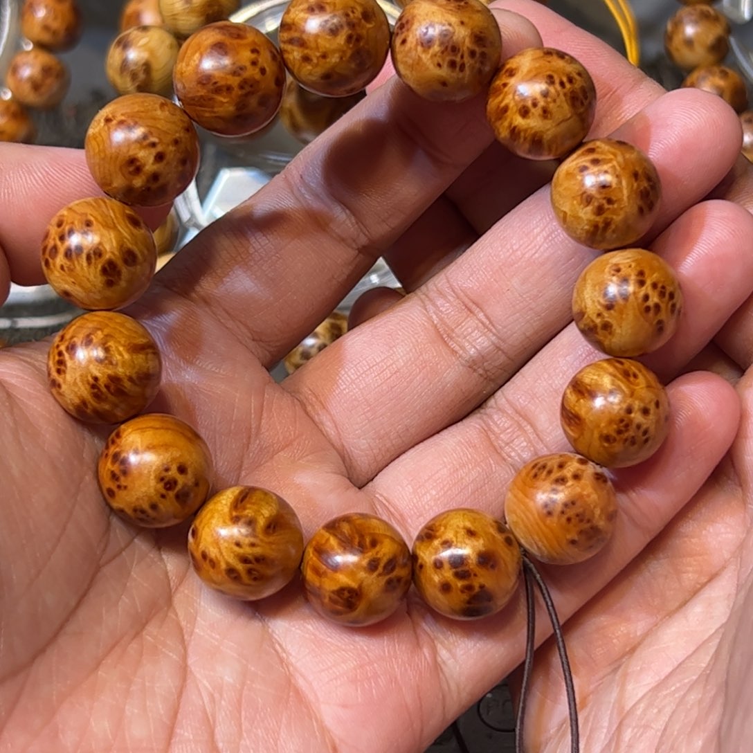 柏木（崖柏）手串/手链一**开1.5瘤疤手串